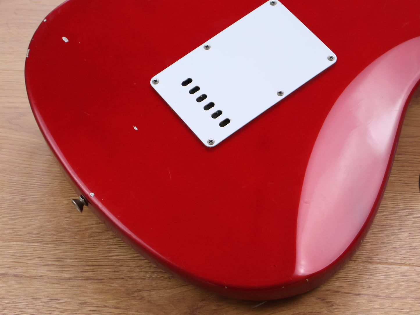 1980's Kawai Aquarius AQ-555 HHH Electric Guitars (Candy Apple Red)