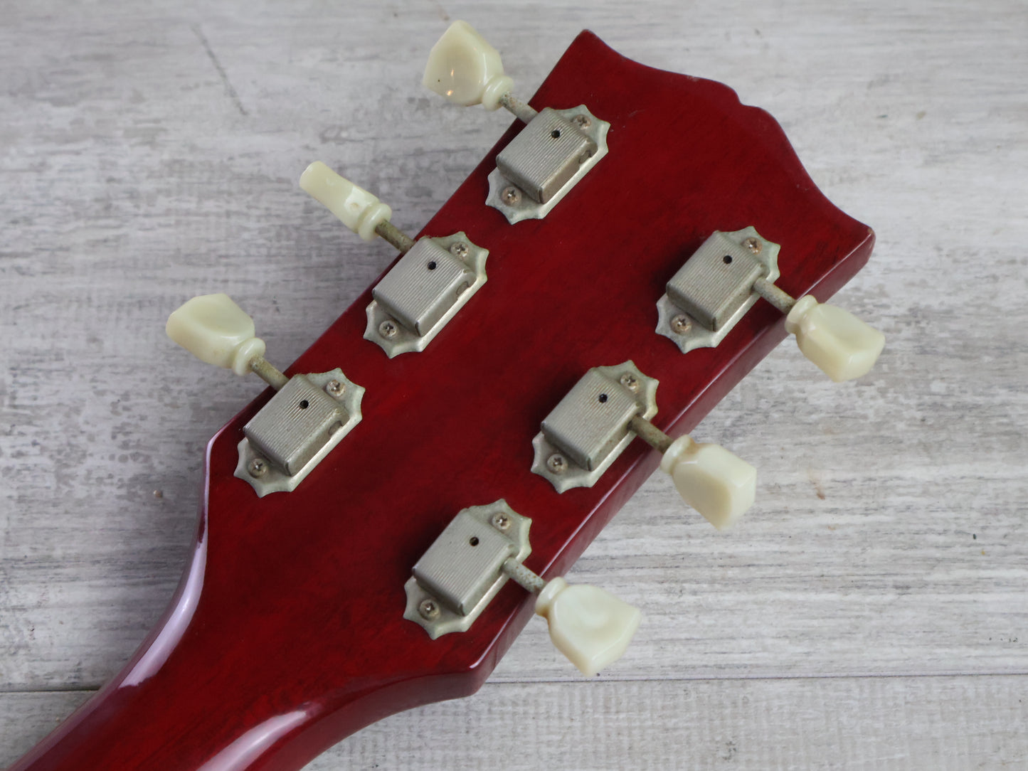 1991 Burny RSG-60 '63 Reissue SG Double Cutaway (Cherry Red)