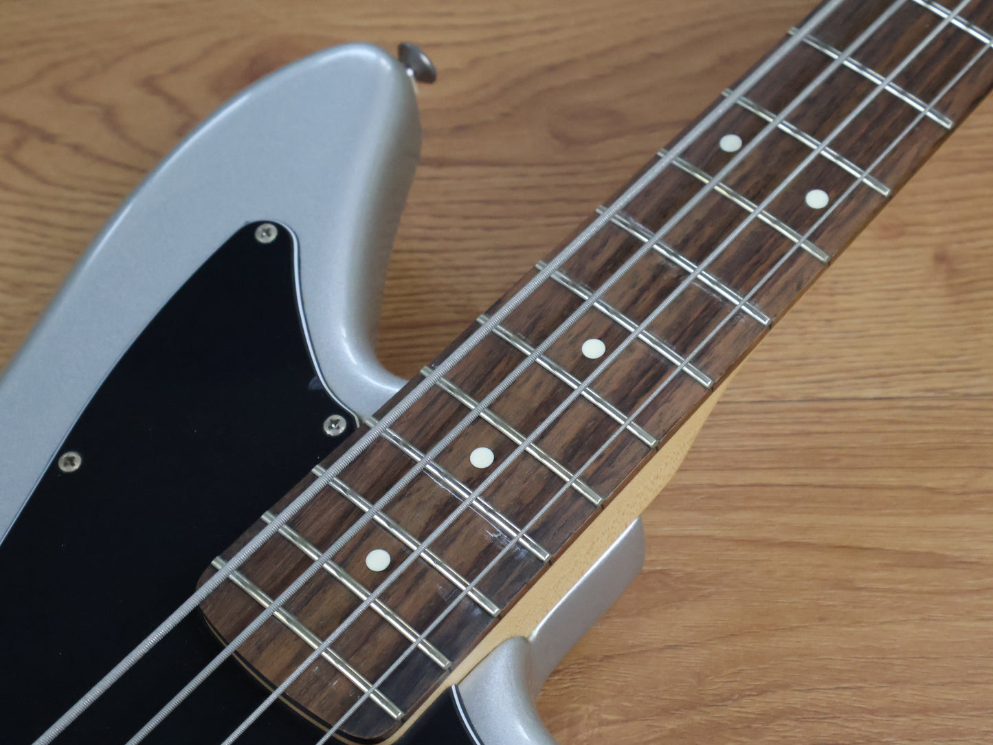 2011 Squier Vintage Modified Jaguar Bass Special HB (Silver)