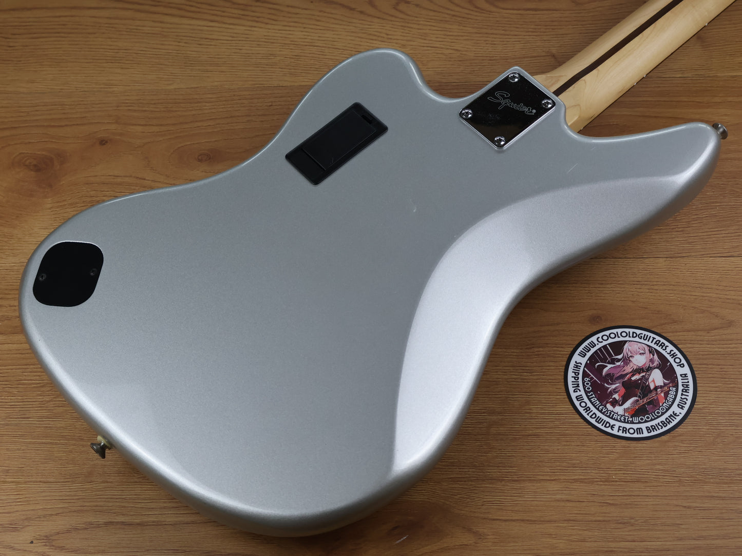 2011 Squier Vintage Modified Jaguar Bass Special HB (Silver)