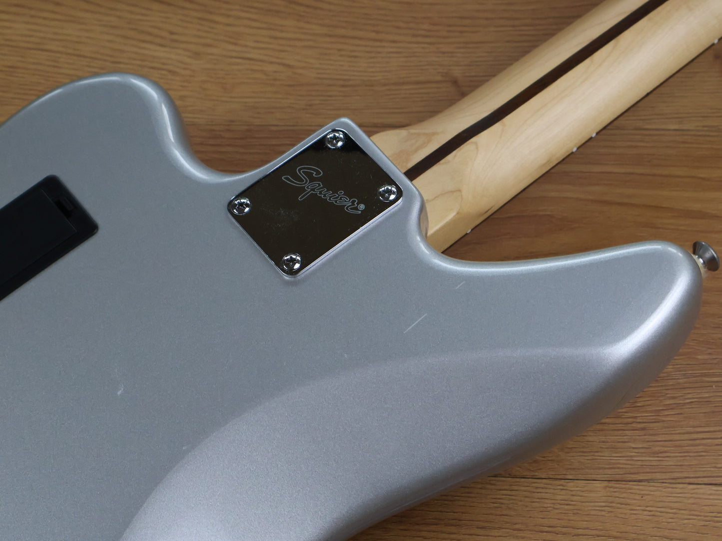 2011 Squier Vintage Modified Jaguar Bass Special HB (Silver)