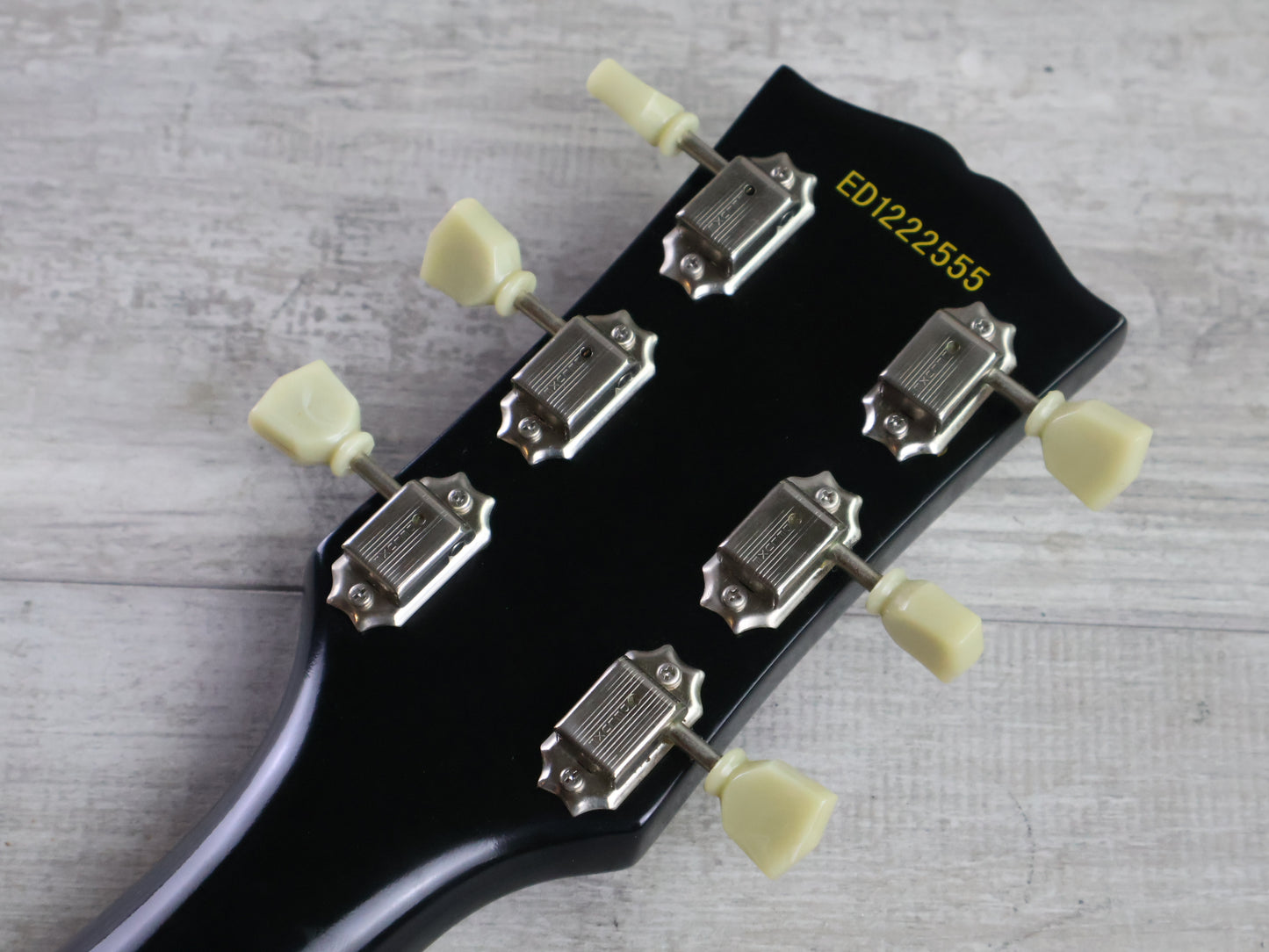 2012 Edwards (by ESP Japan) E-SG-120LT2 SG Double Cutaway (Black)