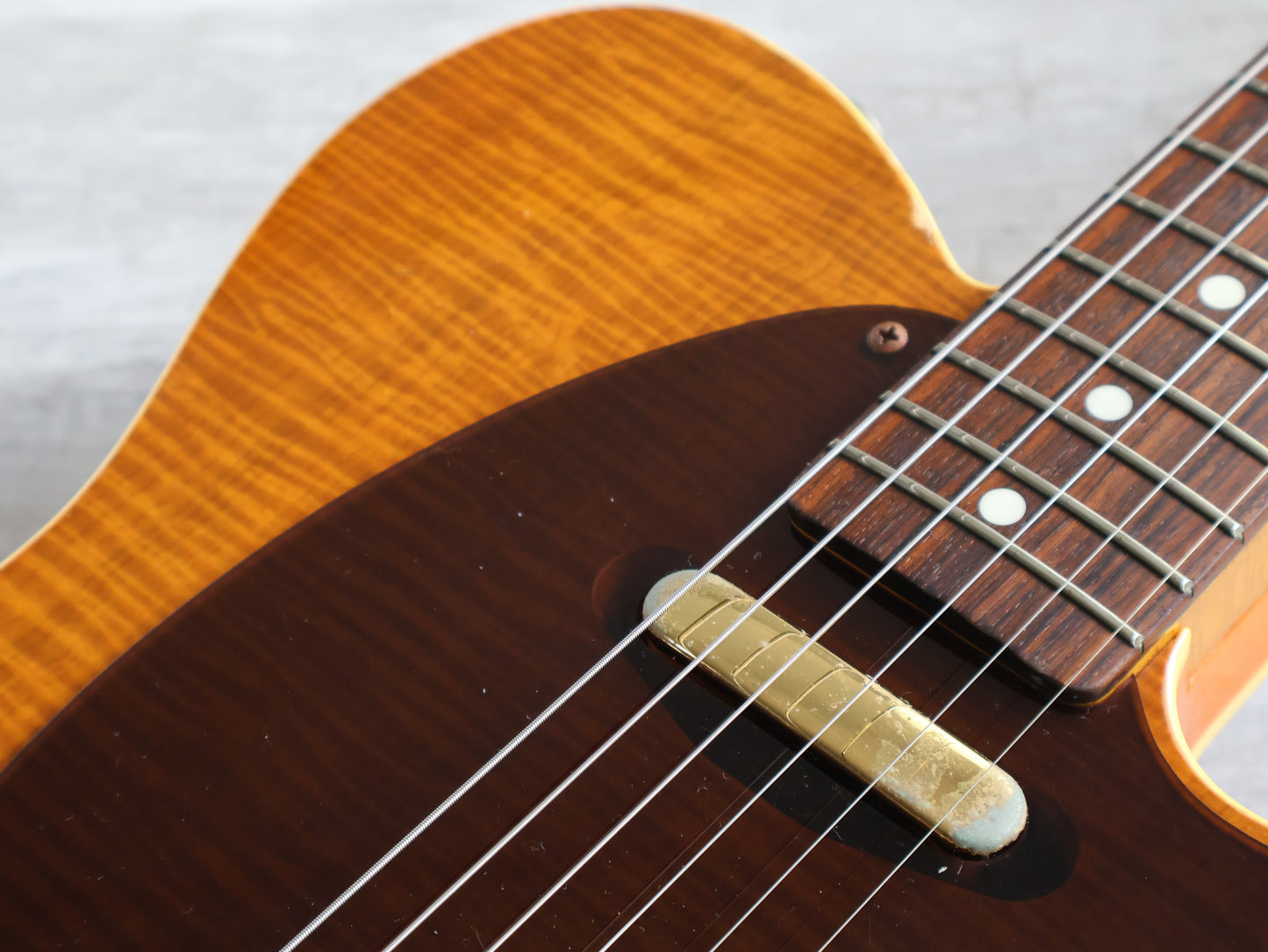 1995 Fender Japan TL62B-77 Limited Edition '62 Telecaster (Amber Fotoflame)