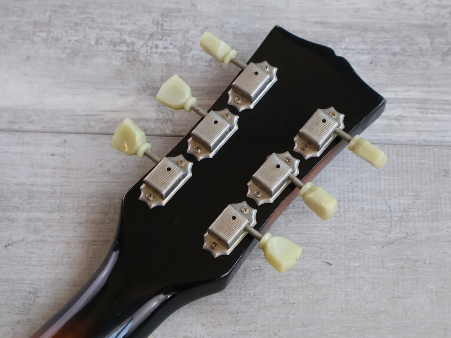 1989 Samick SA-1 Japanese Market ES-335 Semi Hollowbody (Brown Sunburst)