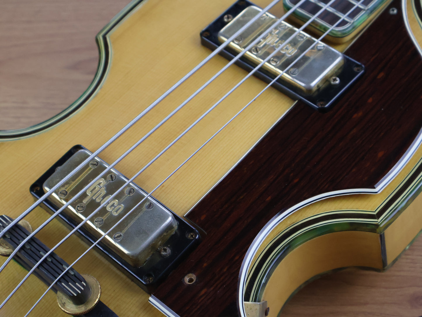 1974 Greco Japan VB-700 Violin Bass (Natural)