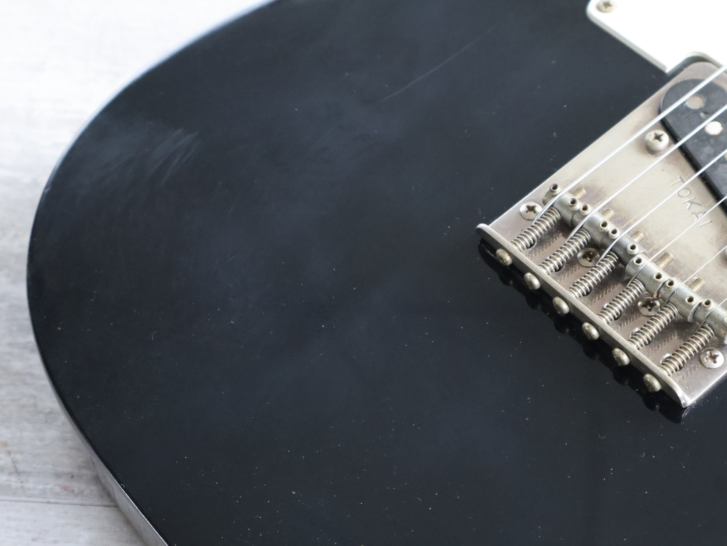 1982 Tokai Japan TE-70 Breezysound '58 Reissue Telecaster (Black)