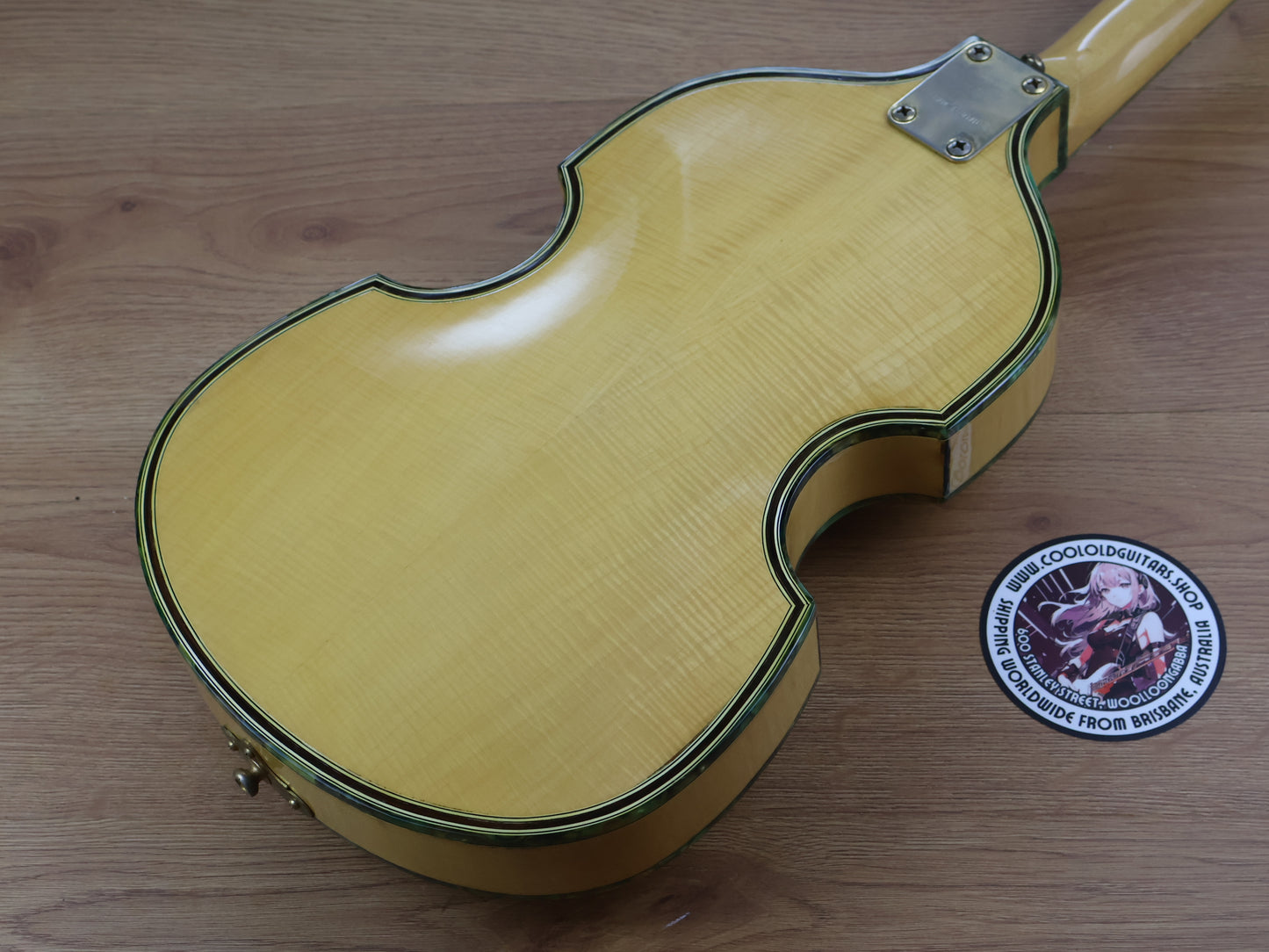 1974 Greco Japan VB-700 Violin Bass (Natural)