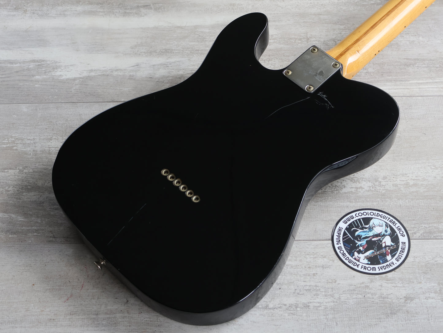 1982 Tokai Japan TE-70 Breezysound '58 Reissue Telecaster (Black)