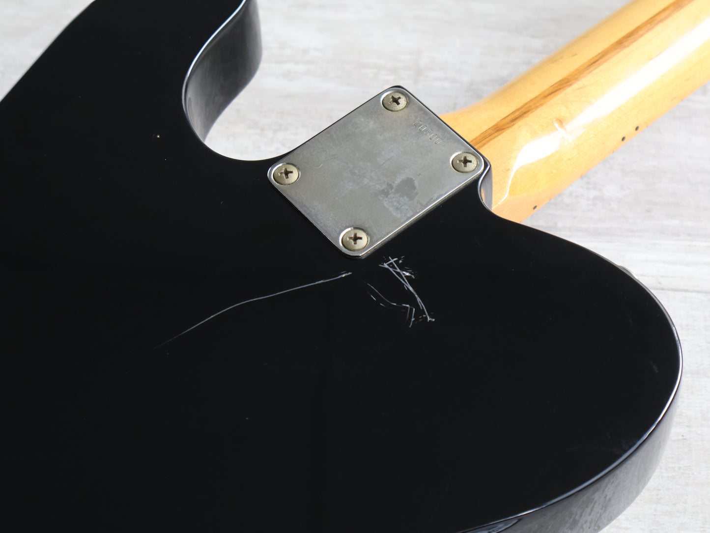 1982 Tokai Japan TE-70 Breezysound '58 Reissue Telecaster (Black)