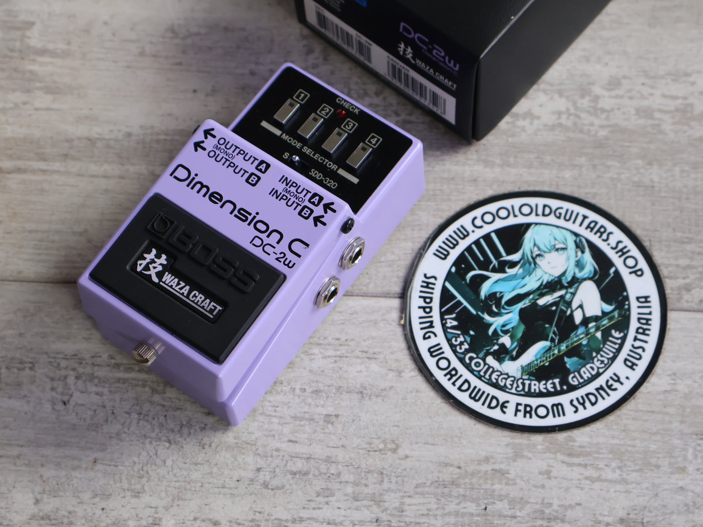 Boss DC-2W Dimension C Pedal (Waza Craft Special Edition)