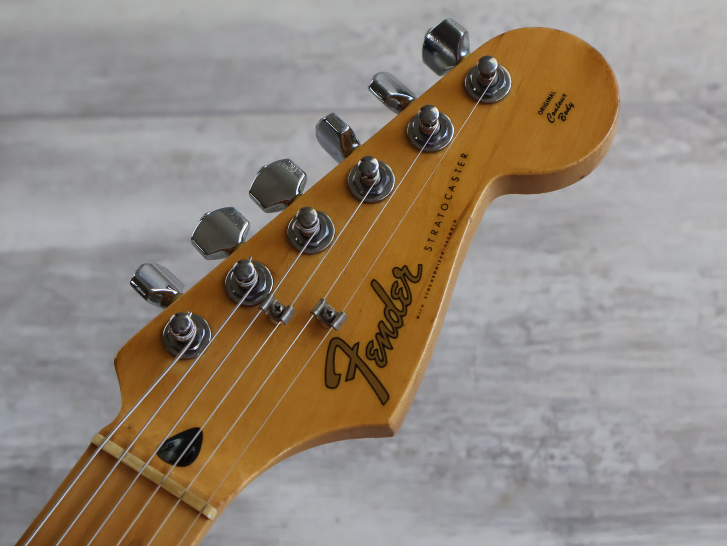 1987 Fender Japan STM55 Pro Feel "Medium Scale" Stratocaster (Black)