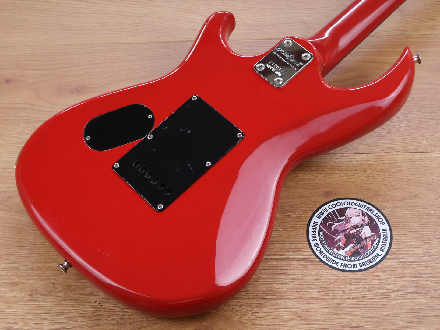 1982 Aria Pro II Japan RS INAZUMA-V (Cardinal Red)
