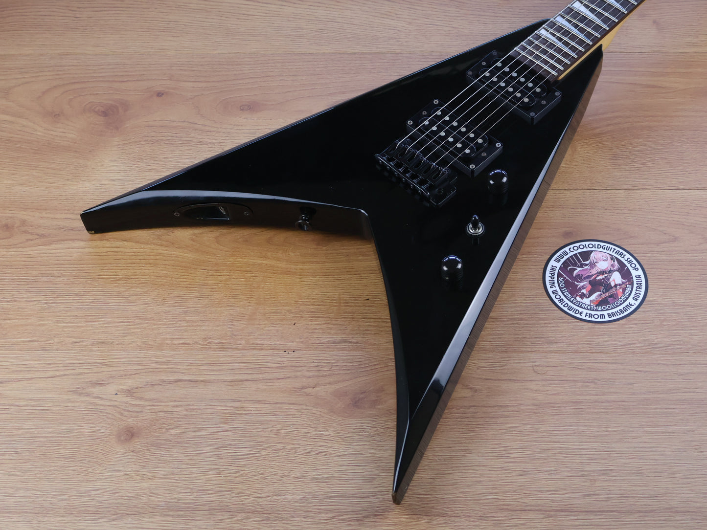 2000's Team GJ (by Grover Jackson) King V Flying V (Black)