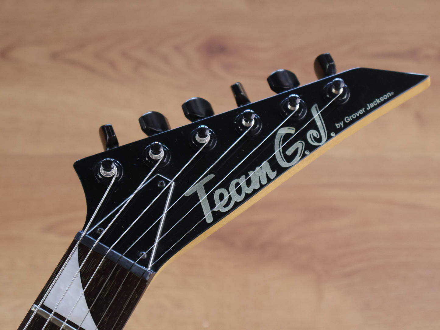 2000's Team GJ (by Grover Jackson) King V Flying V (Black)