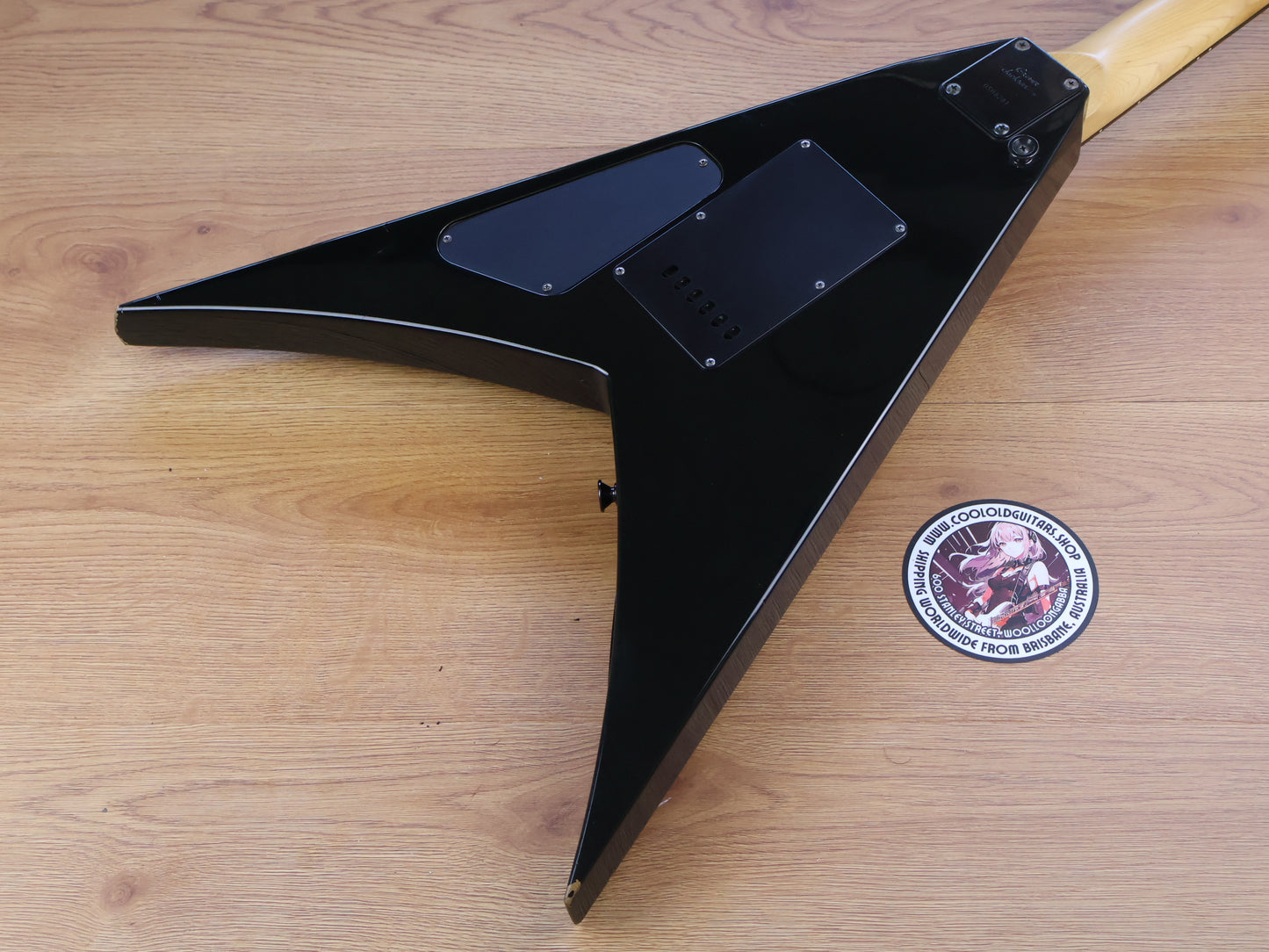 2000's Team GJ (by Grover Jackson) King V Flying V (Black)