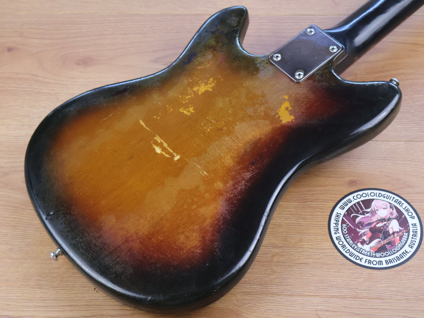 1960's Guyatone Japan LG-65T Electric Guitar (Sunburst)
