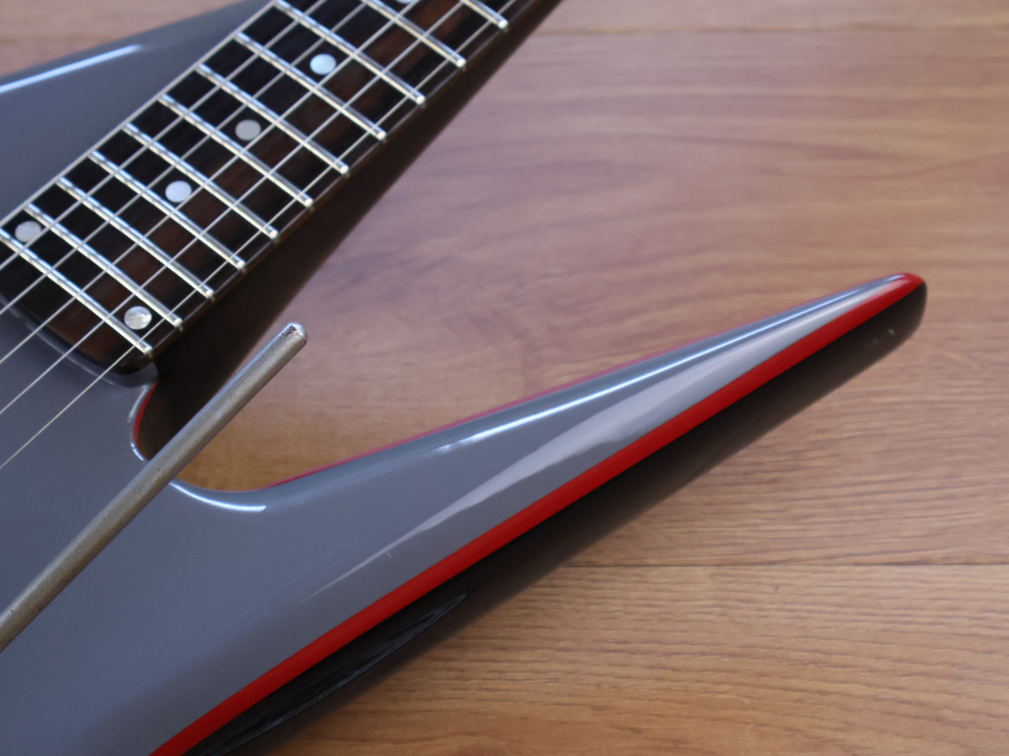 ESP Japan Mick Jones Death Dagger (Silver/Black)