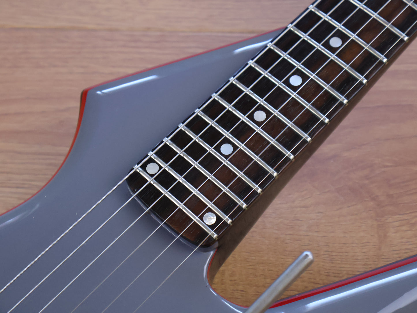 ESP Japan Mick Jones Death Dagger (Silver/Black)
