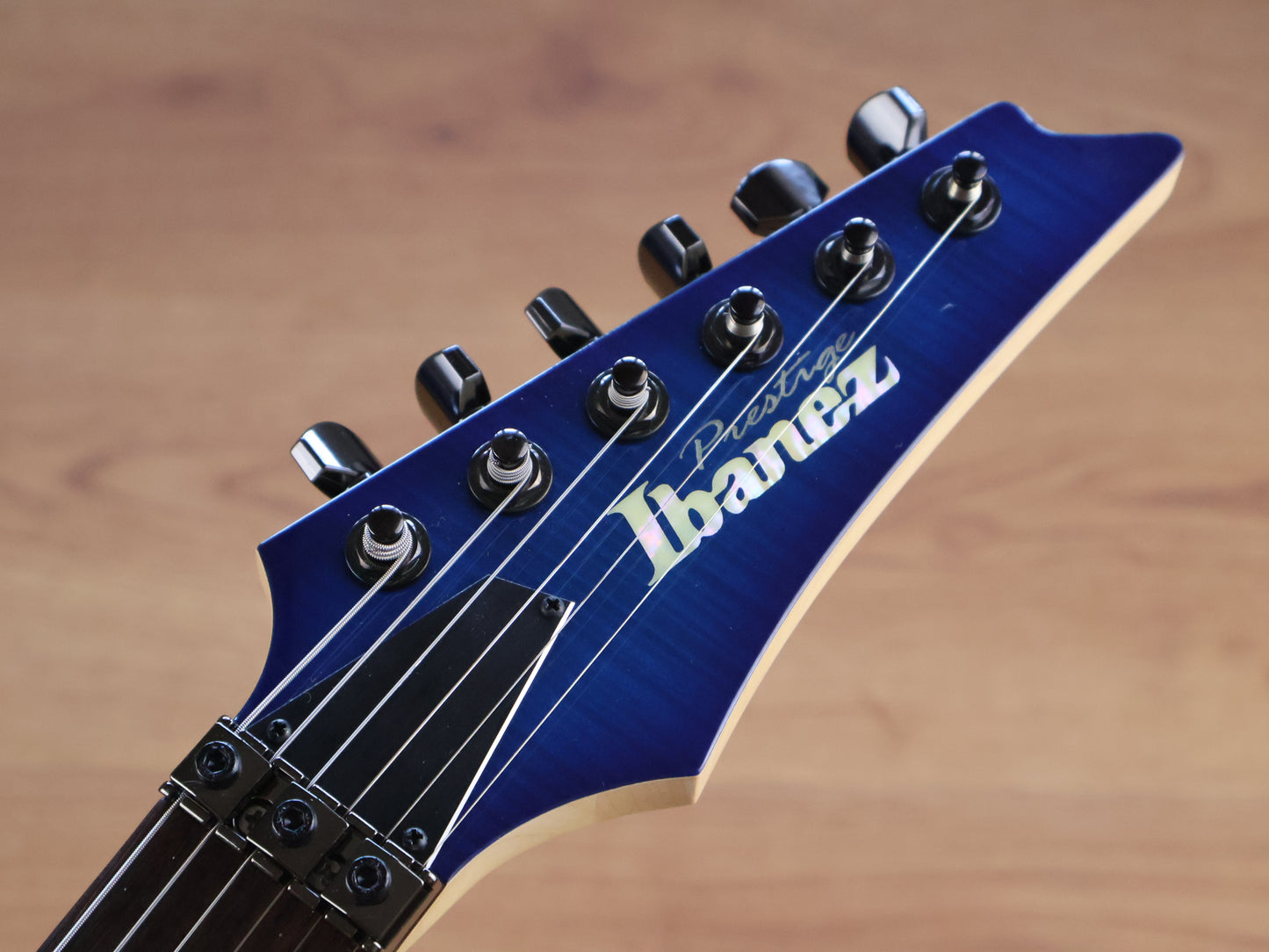 2010 Ibanez Prestige S5470F S-Series Saber HSH Superstrat (Sapphire Blue)