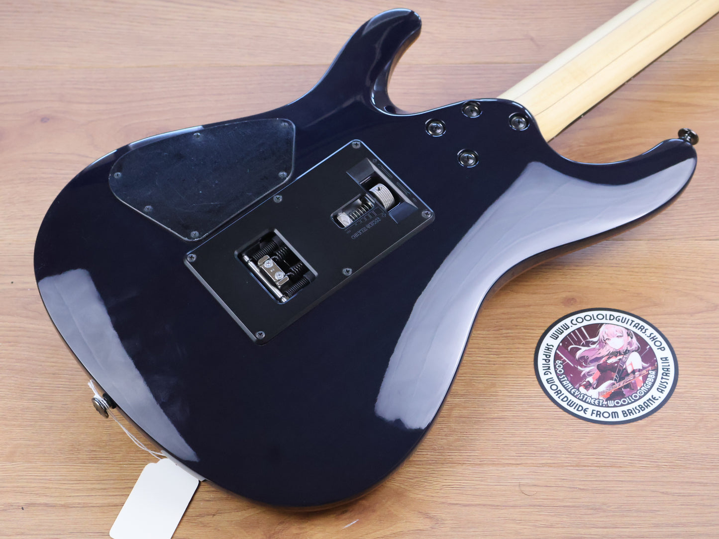 2010 Ibanez Prestige S5470F S-Series Saber HSH Superstrat (Sapphire Blue)