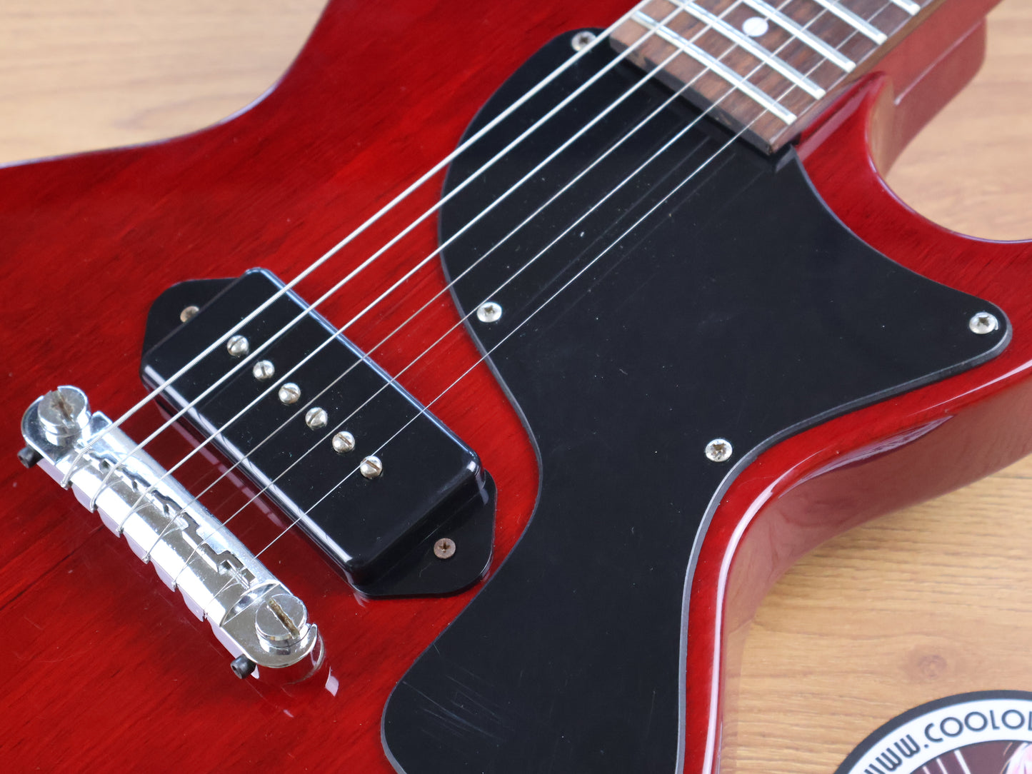 Maison Les Paul Junior SC Single Cutaway (Red)