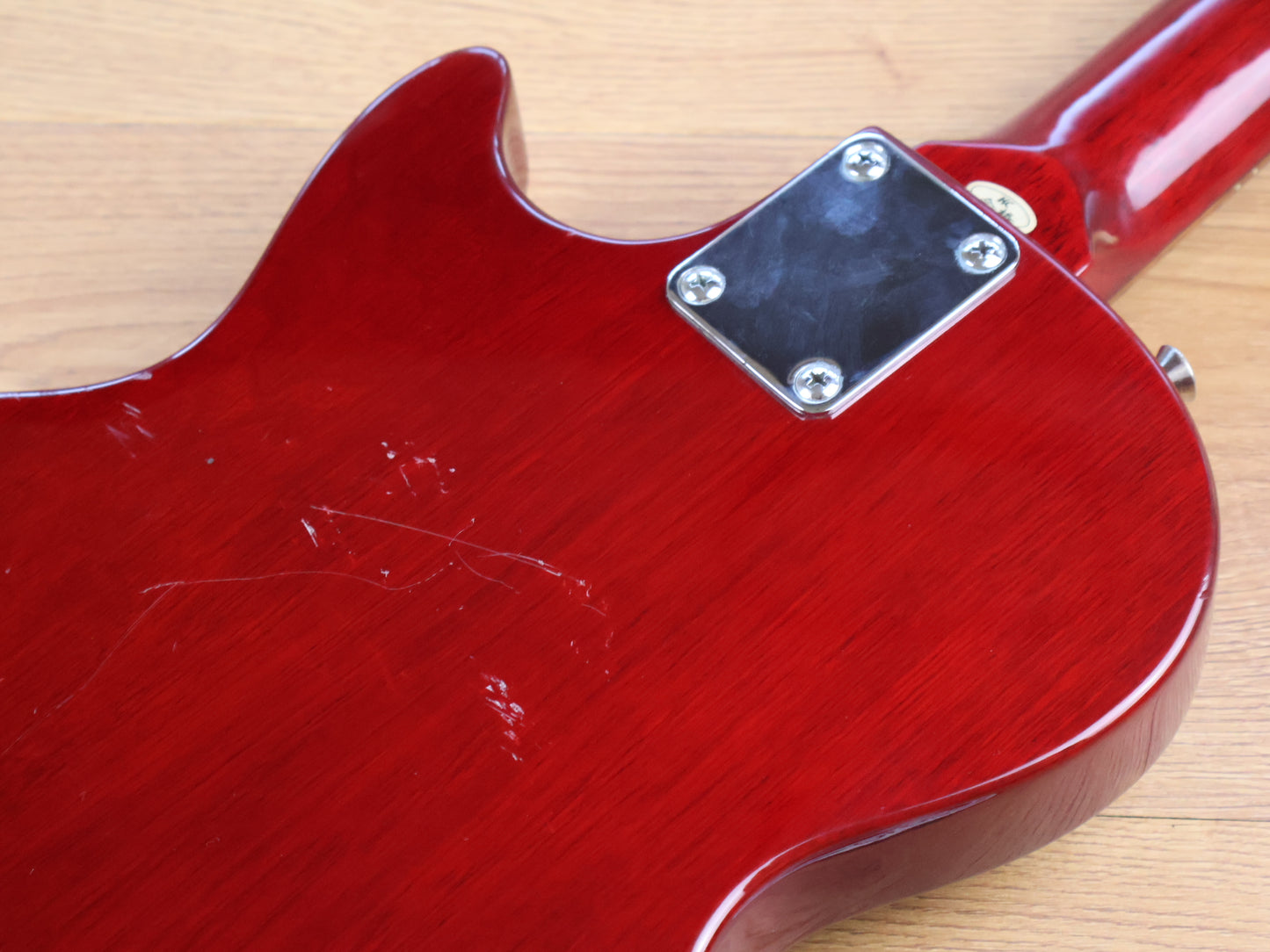 Maison Les Paul Junior SC Single Cutaway (Red)