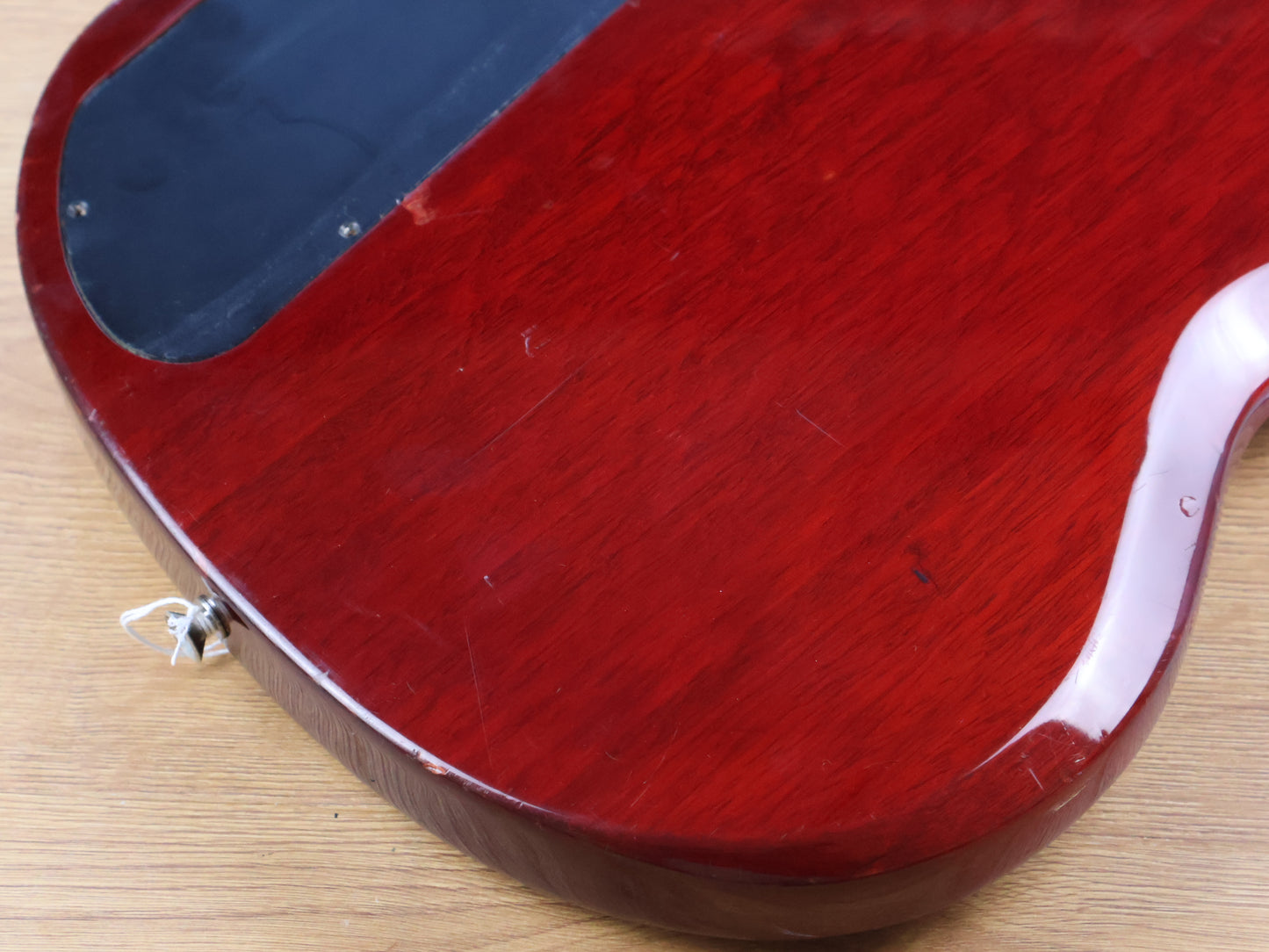1990 Samick SG-7 Japanese Market SG Double Cutaway (Cherry Red)