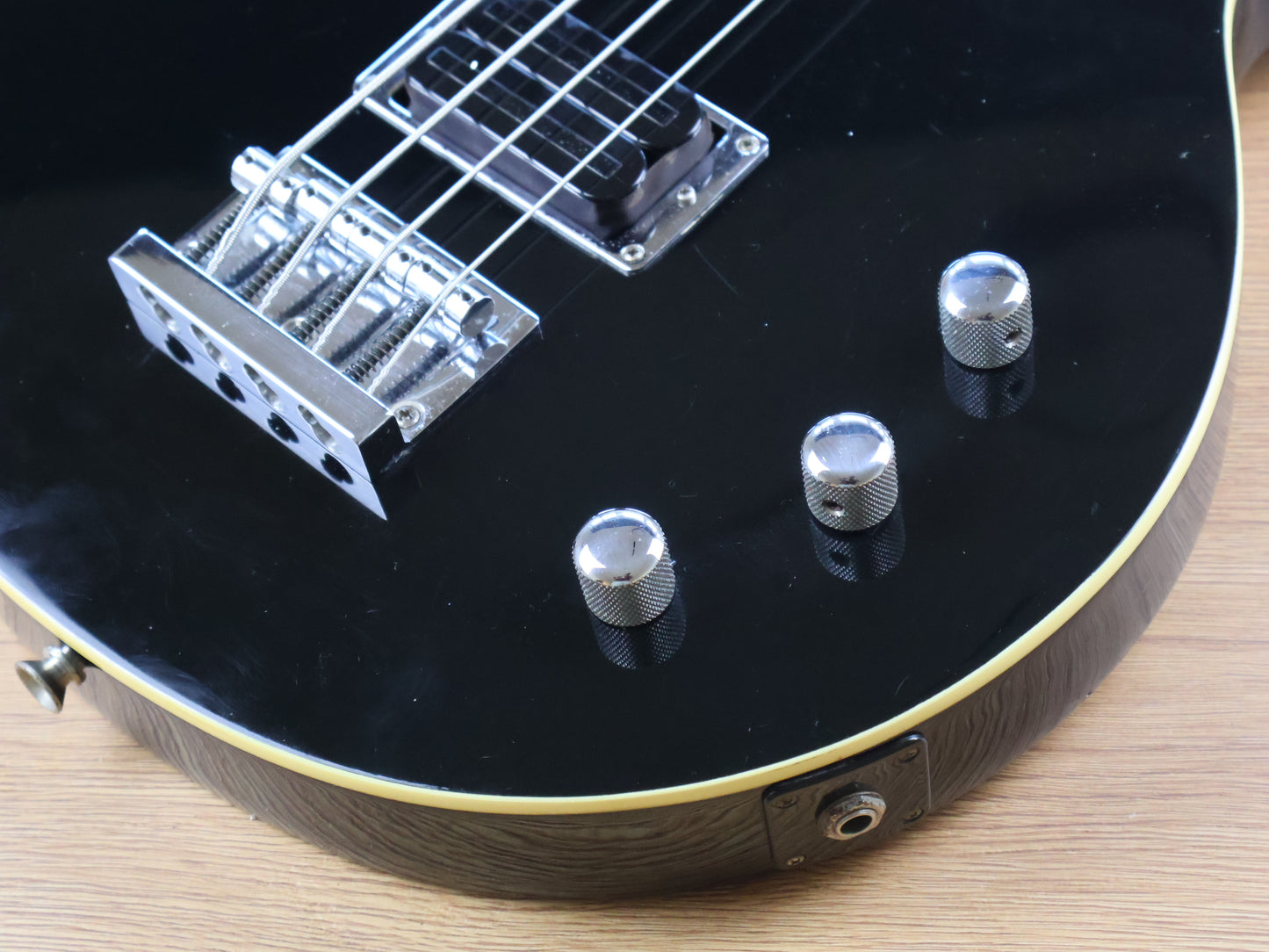 1980's Rockoon (by Kawai Japan) RCB-50 Les Paul Bass (Black)