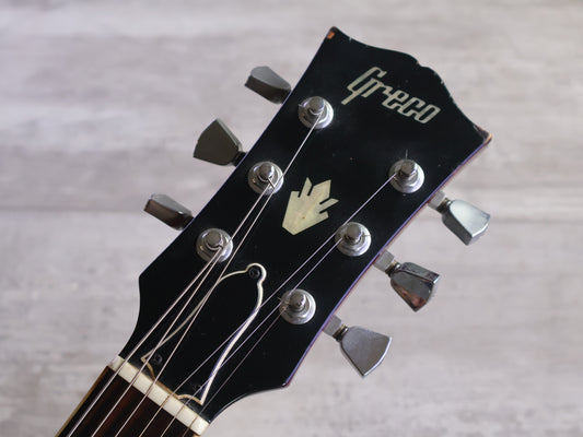 1977 Greco Japan SA-550R ES-335 Hollowbody Electric Guitar (Cherry Red)
