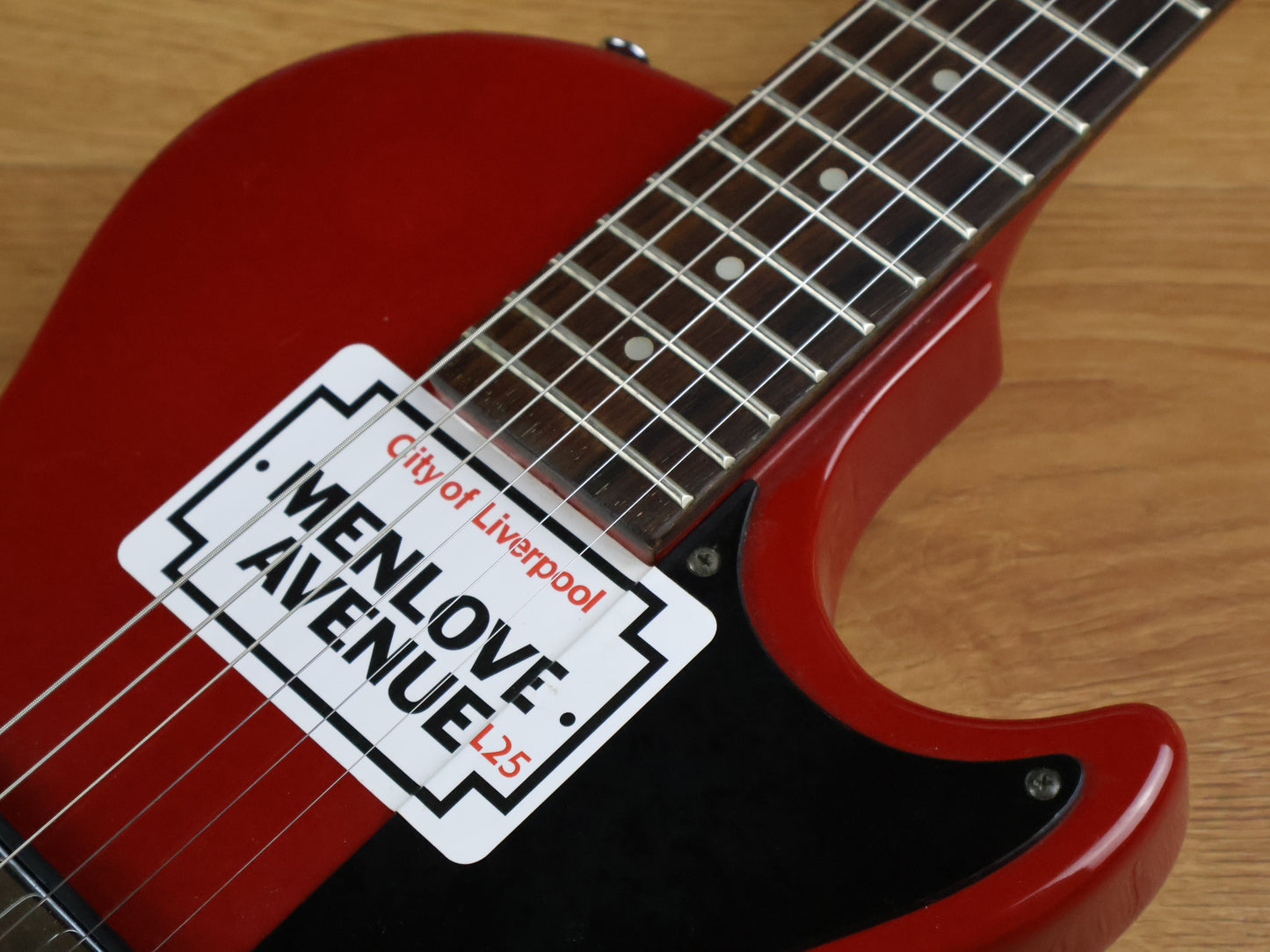 1990 Orville Japan MM-65 Melody Maker (Fire Engine Red)