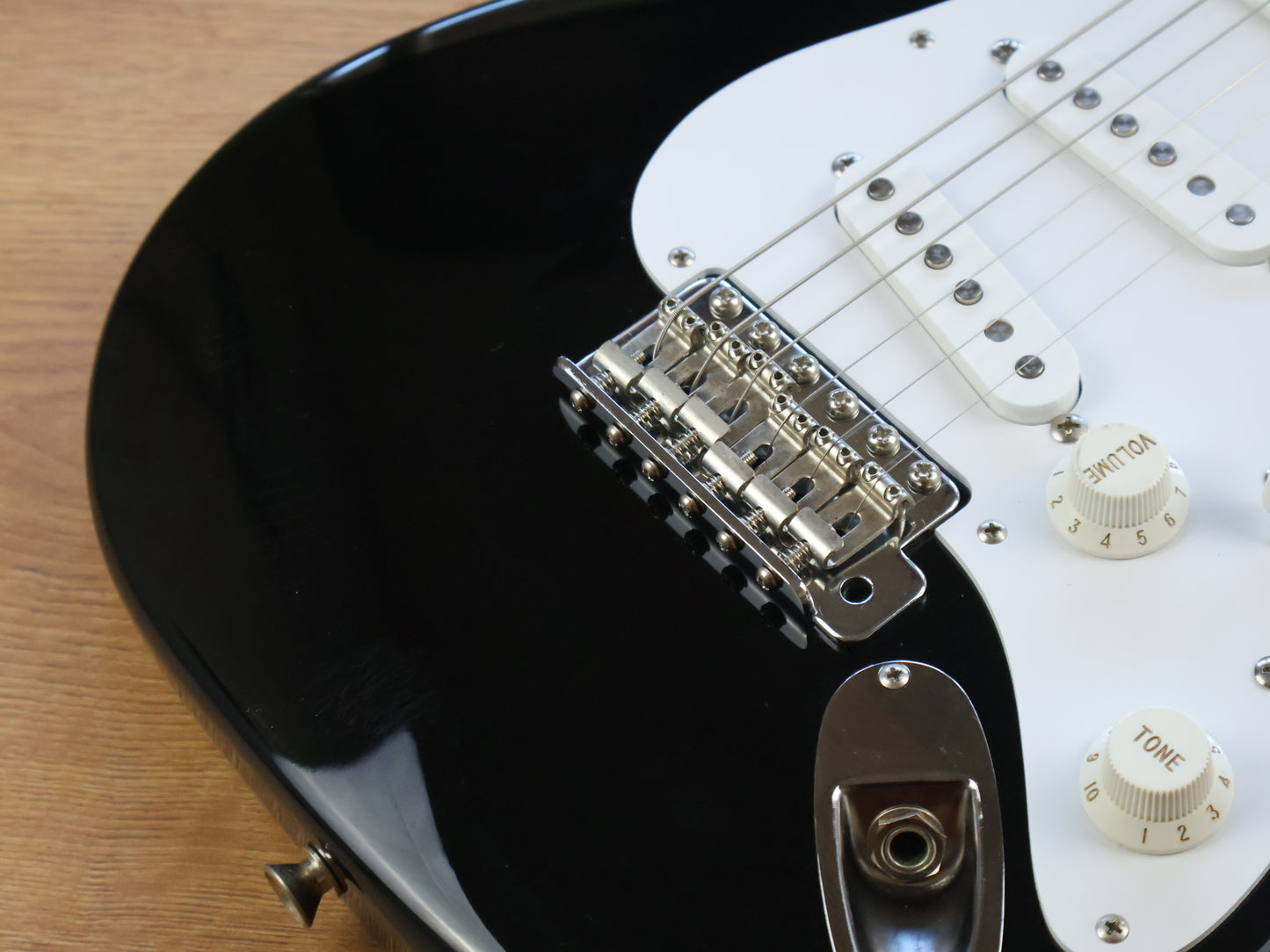 2002 Fender Japan Short Scale Mini Stratocaster (Black)