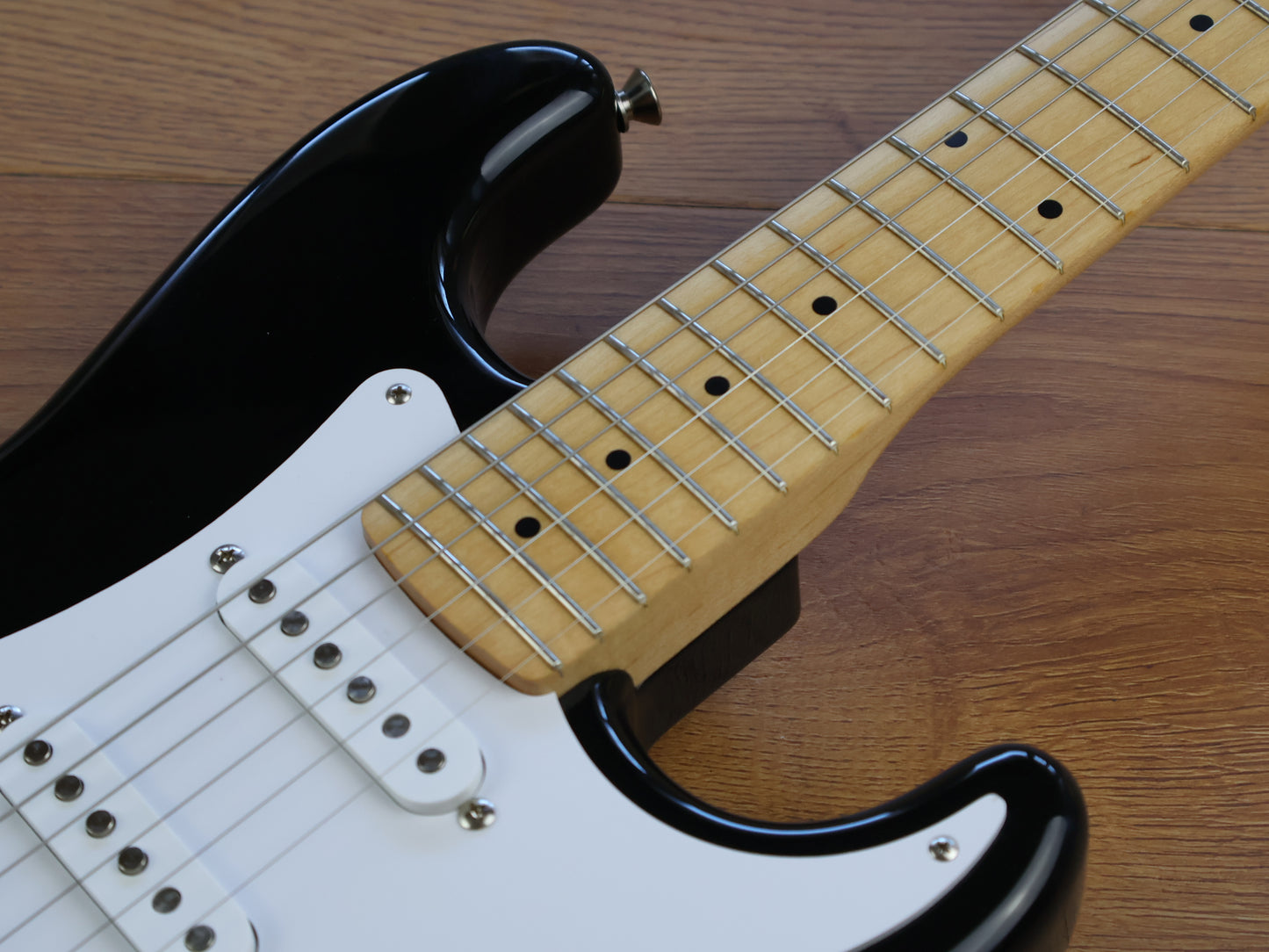 2002 Fender Japan Short Scale Mini Stratocaster (Black)