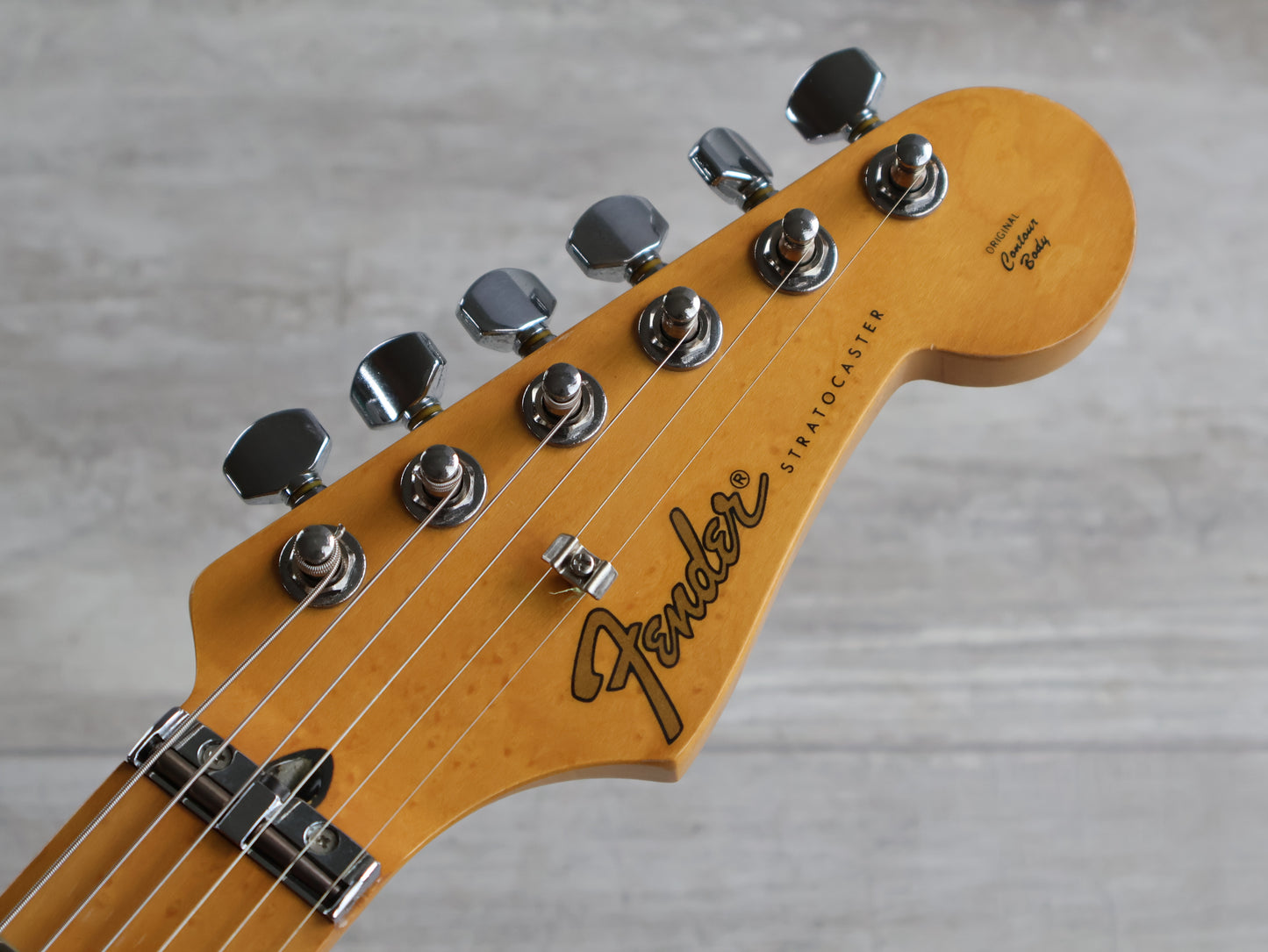 1991 Fender Japan STR-850 "Pro Feel" Order Made Stratocaster (See-Thru Brown)