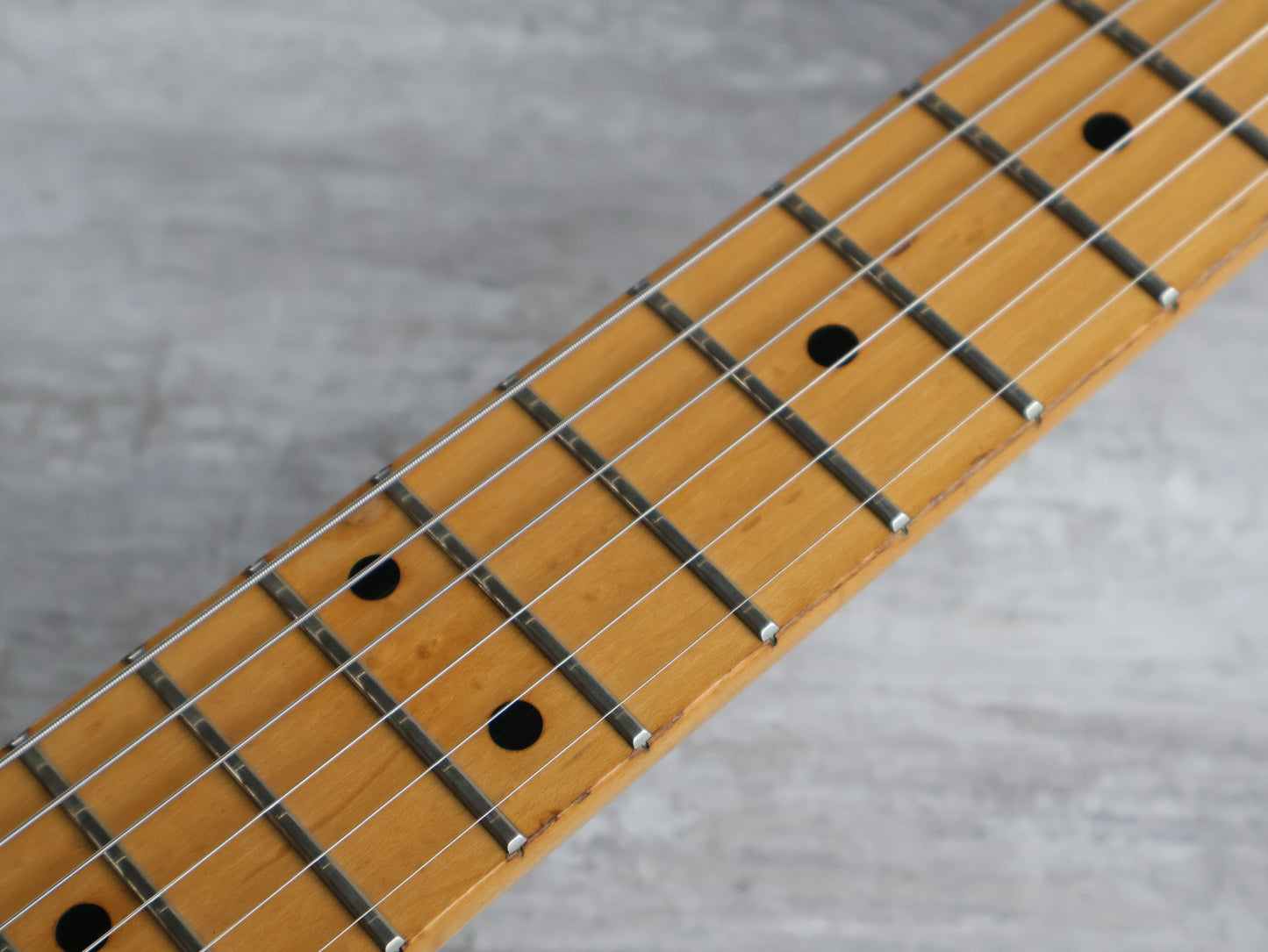 1991 Fender Japan STR-850 "Pro Feel" Order Made Stratocaster (See-Thru Brown)