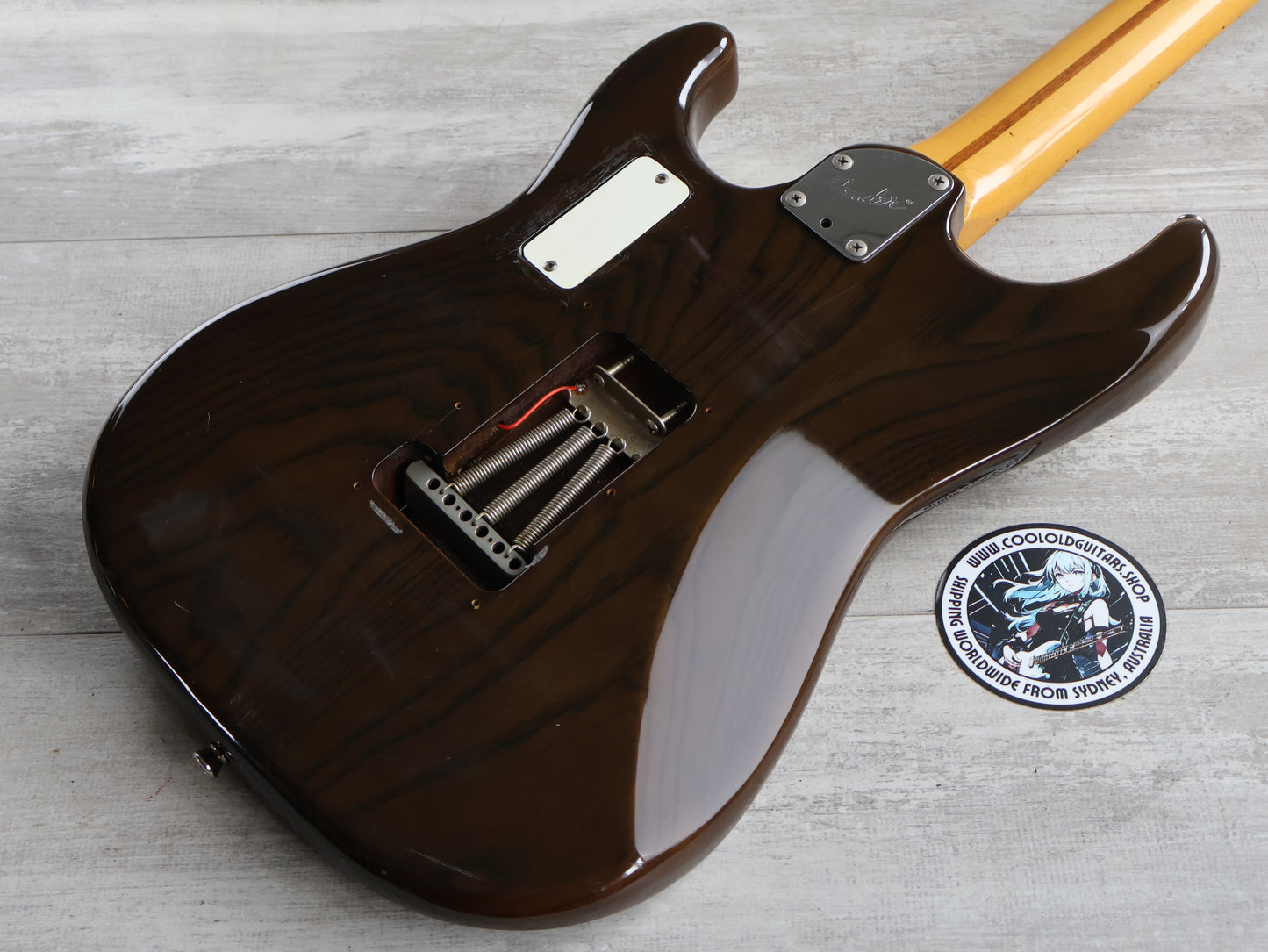 1991 Fender Japan STR-850 "Pro Feel" Order Made Stratocaster (See-Thru Brown)