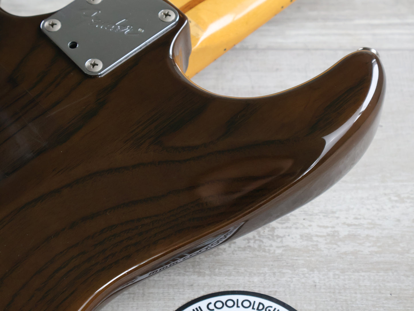 1991 Fender Japan STR-850 "Pro Feel" Order Made Stratocaster (See-Thru Brown)