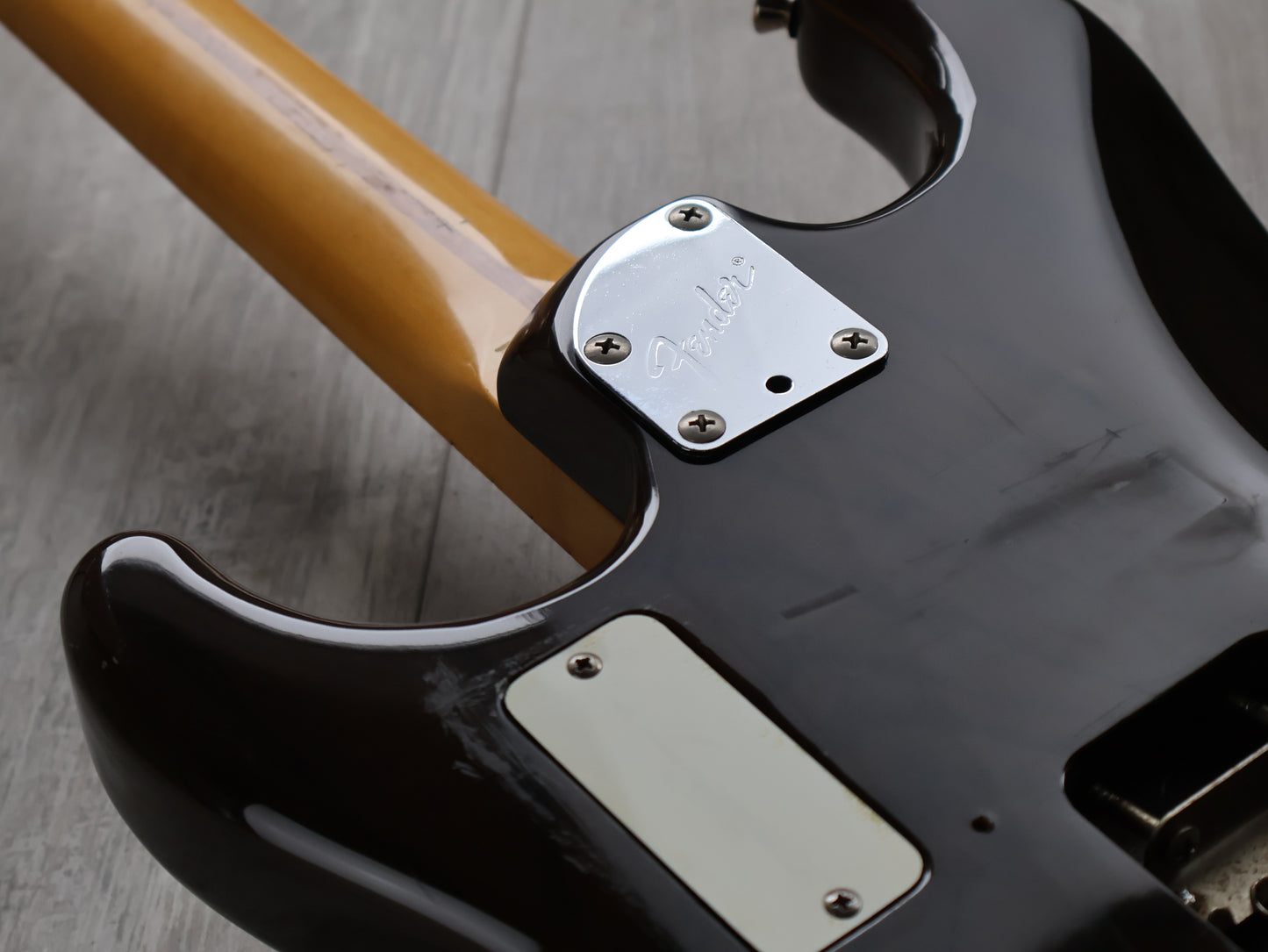 1991 Fender Japan STR-850 "Pro Feel" Order Made Stratocaster (See-Thru Brown)