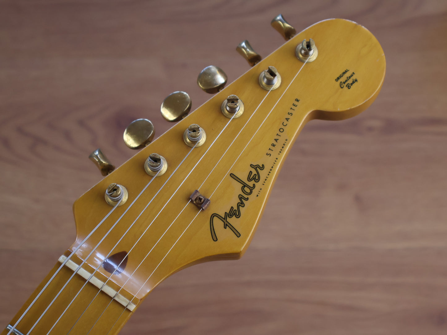 1993 Fender Japan ST57G-65 Custom Edition '57 Reissue Stratocaster (Charcoal Red)