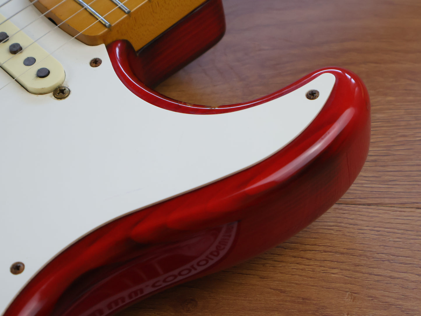 1993 Fender Japan ST57G-65 Custom Edition '57 Reissue Stratocaster (Charcoal Red)