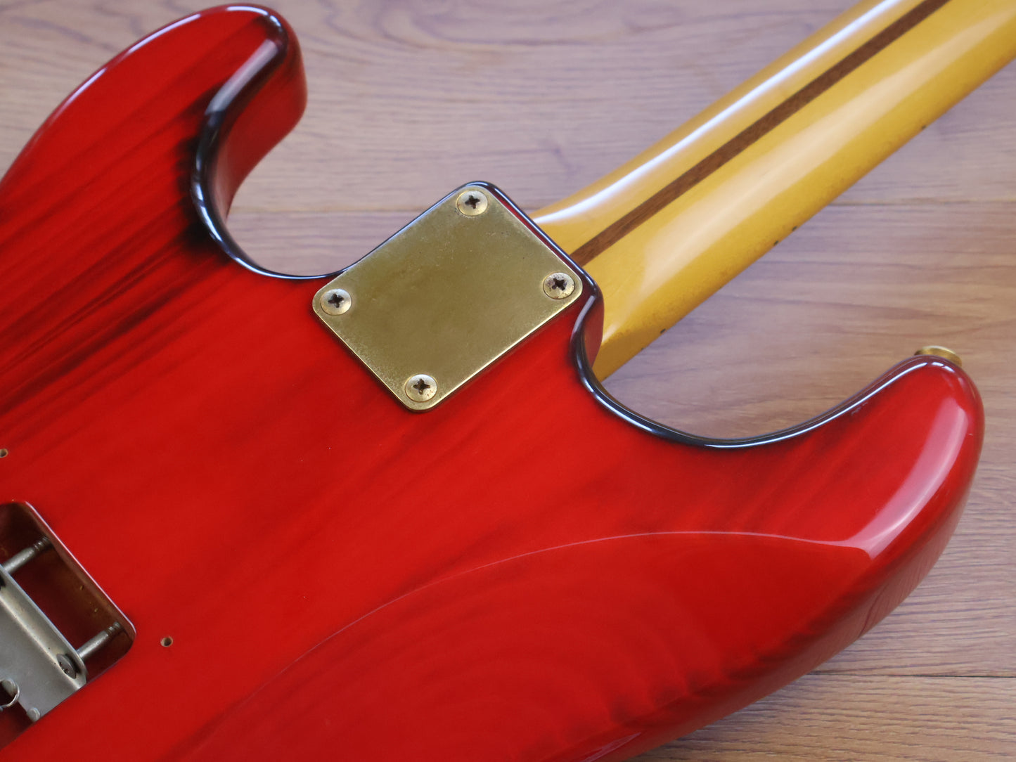 1993 Fender Japan ST57G-65 Custom Edition '57 Reissue Stratocaster (Charcoal Red)