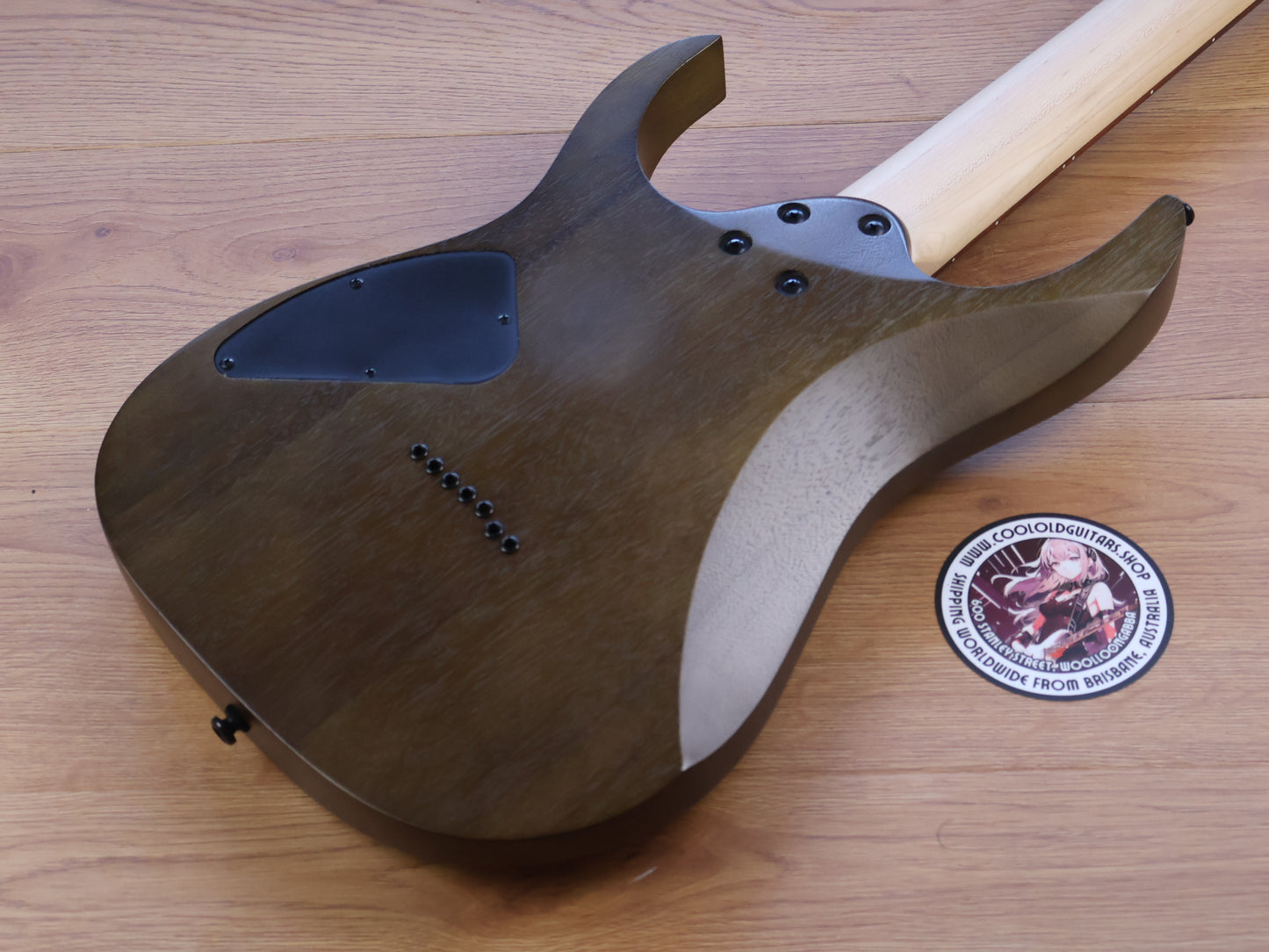 Ibanez RG7421 WNF 7 String HH Shredder (Walnut Flat)