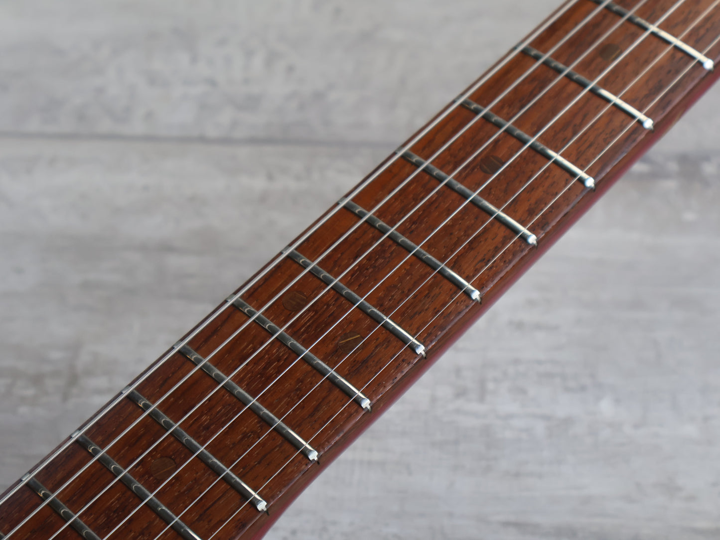 1960's Victor Japan SG-18 Bizarre Guitar (Red Burst)