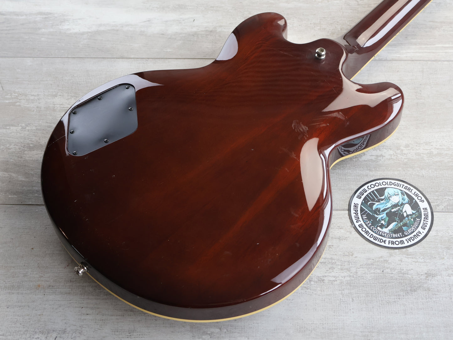 2003 History Japan (by Fujigen) ZMS-CFS ES-339 Semi-Hollowbody (Brown Sunburst)