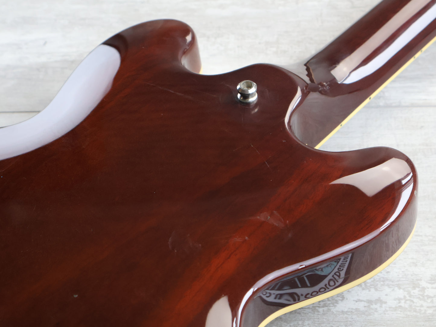 2003 History Japan (by Fujigen) ZMS-CFS ES-339 Semi-Hollowbody (Brown Sunburst)