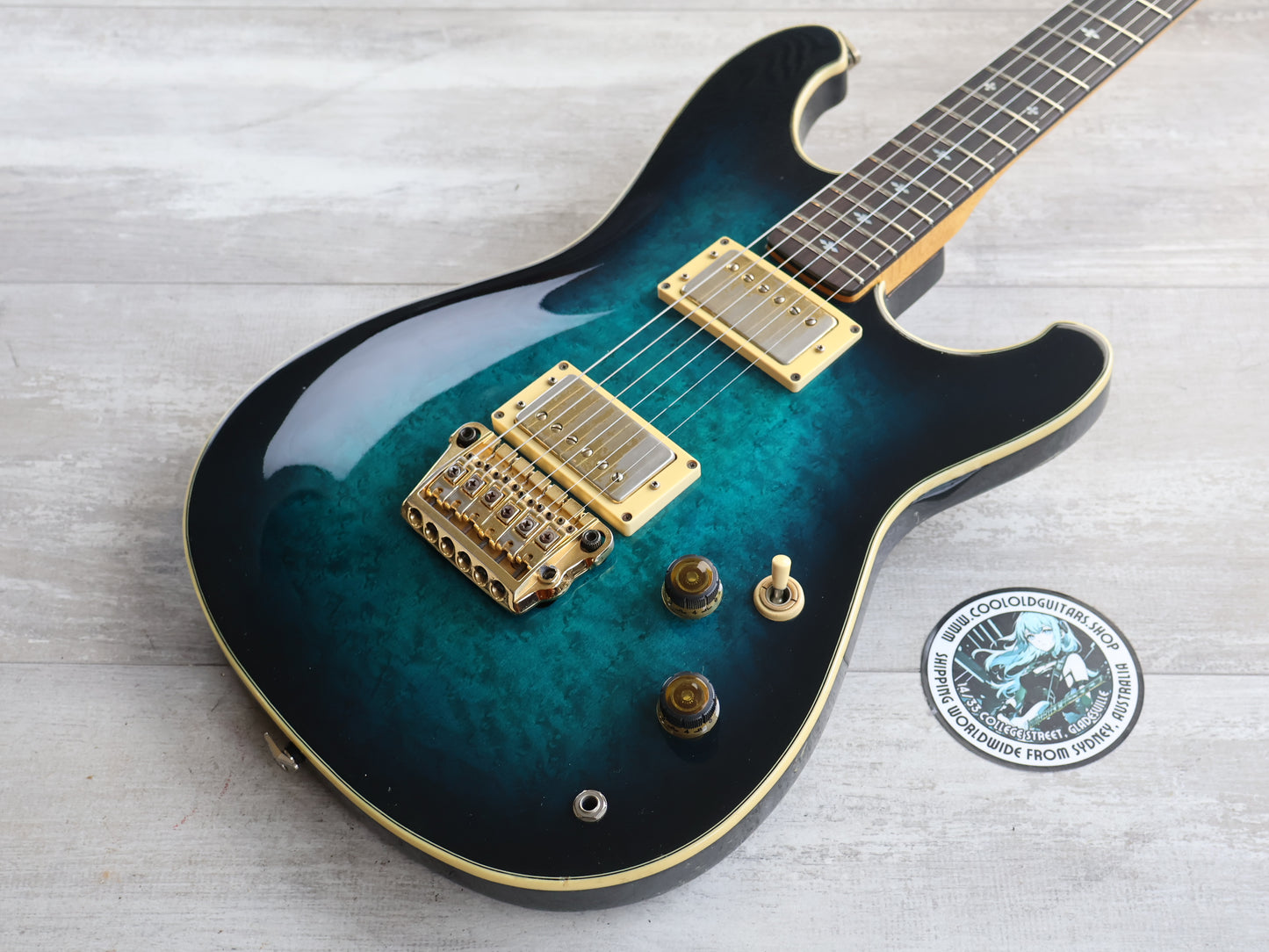 1983 Ibanez Japan RS1010SL Roadstar II Steve Lukather Signature Guitar (Marine Sunburst)