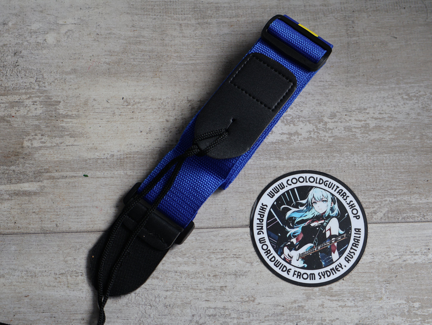 Hard-Off Japan Polypropylene Guitar Strap (Blue)