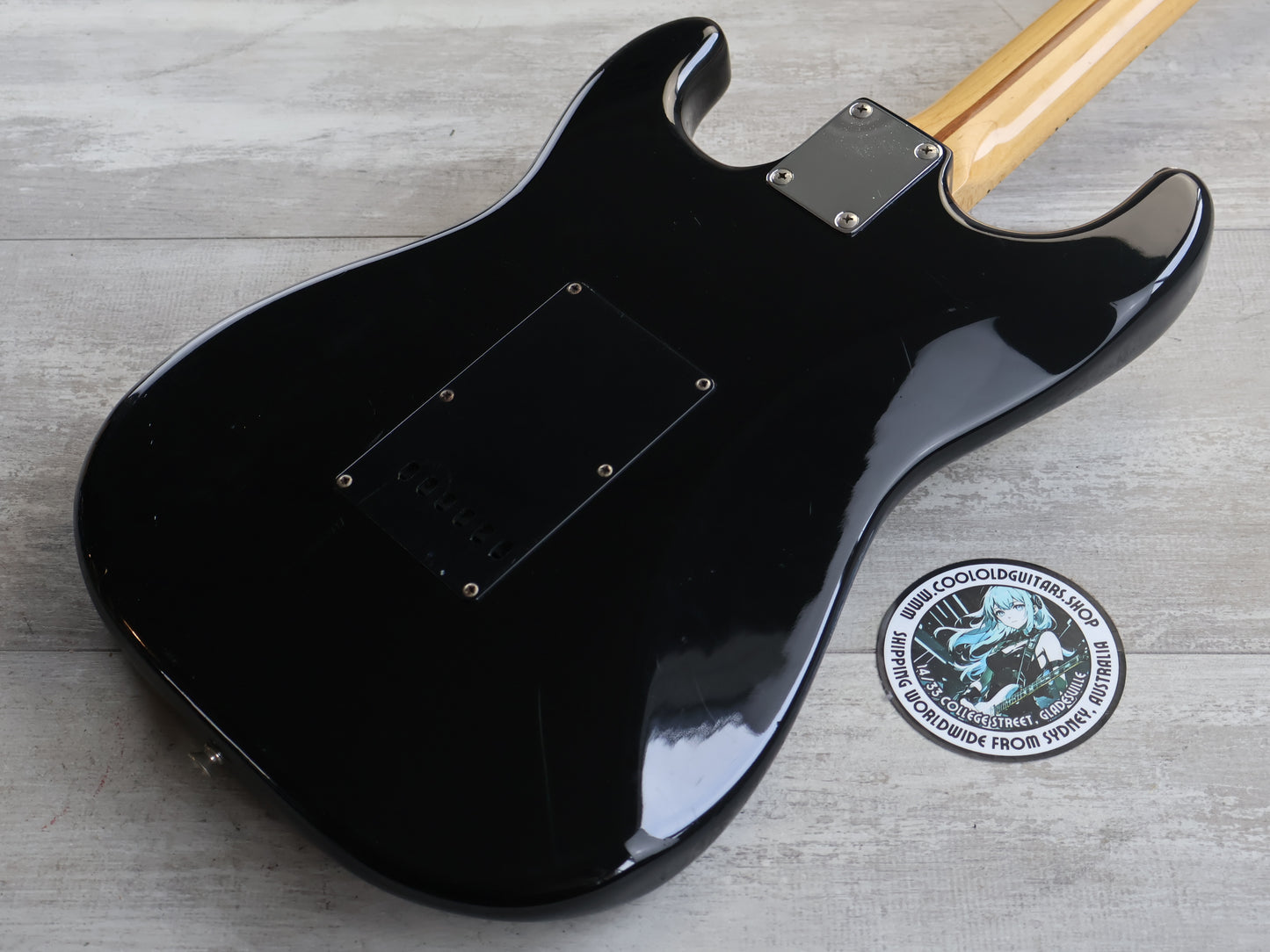 1988 Fender Japan ST-456 "E Series" Stratocaster (Black)