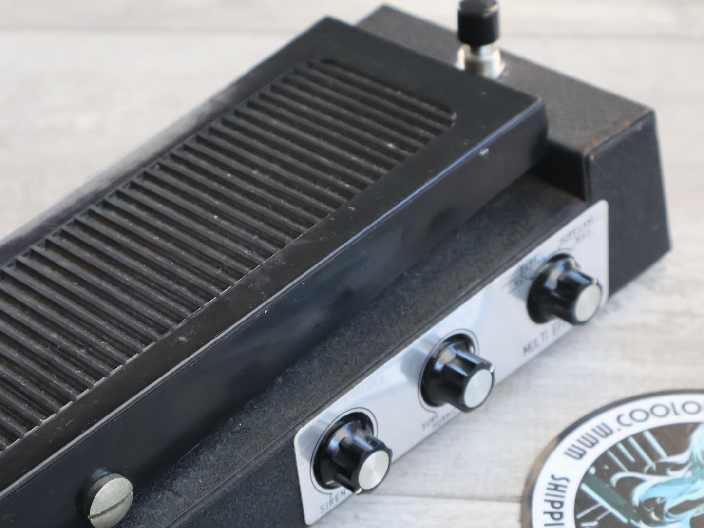 1970's Shin Ei Companion ME-7 Wah/Volume/Hurricane/Siren Pedal