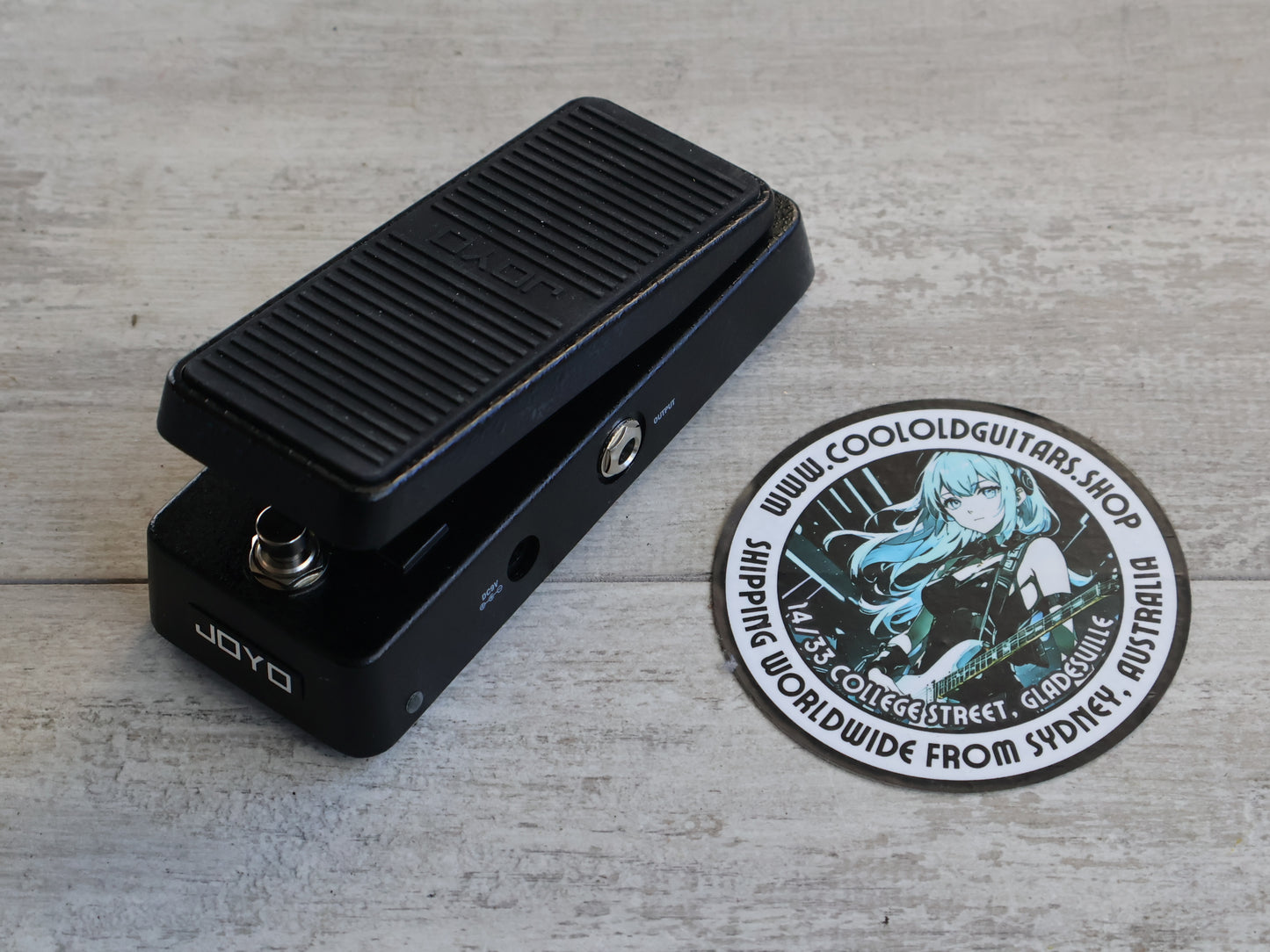 Joyo Wah 1 Classic Wah & Volume Guitar Effects Pedal