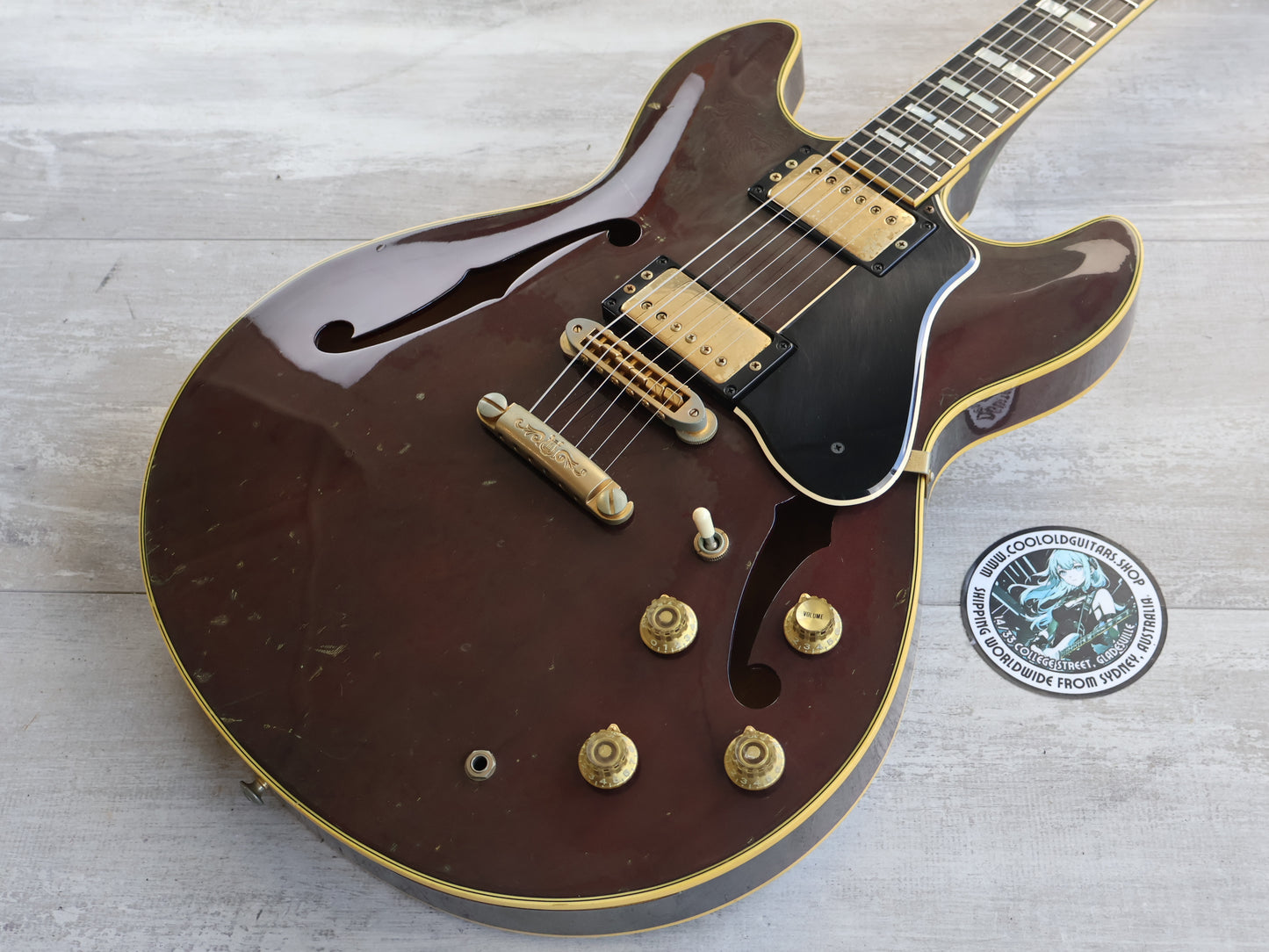 1980 Yamaha Japan SA2000S 335 Semi Hollowbody (Walnut Stain)